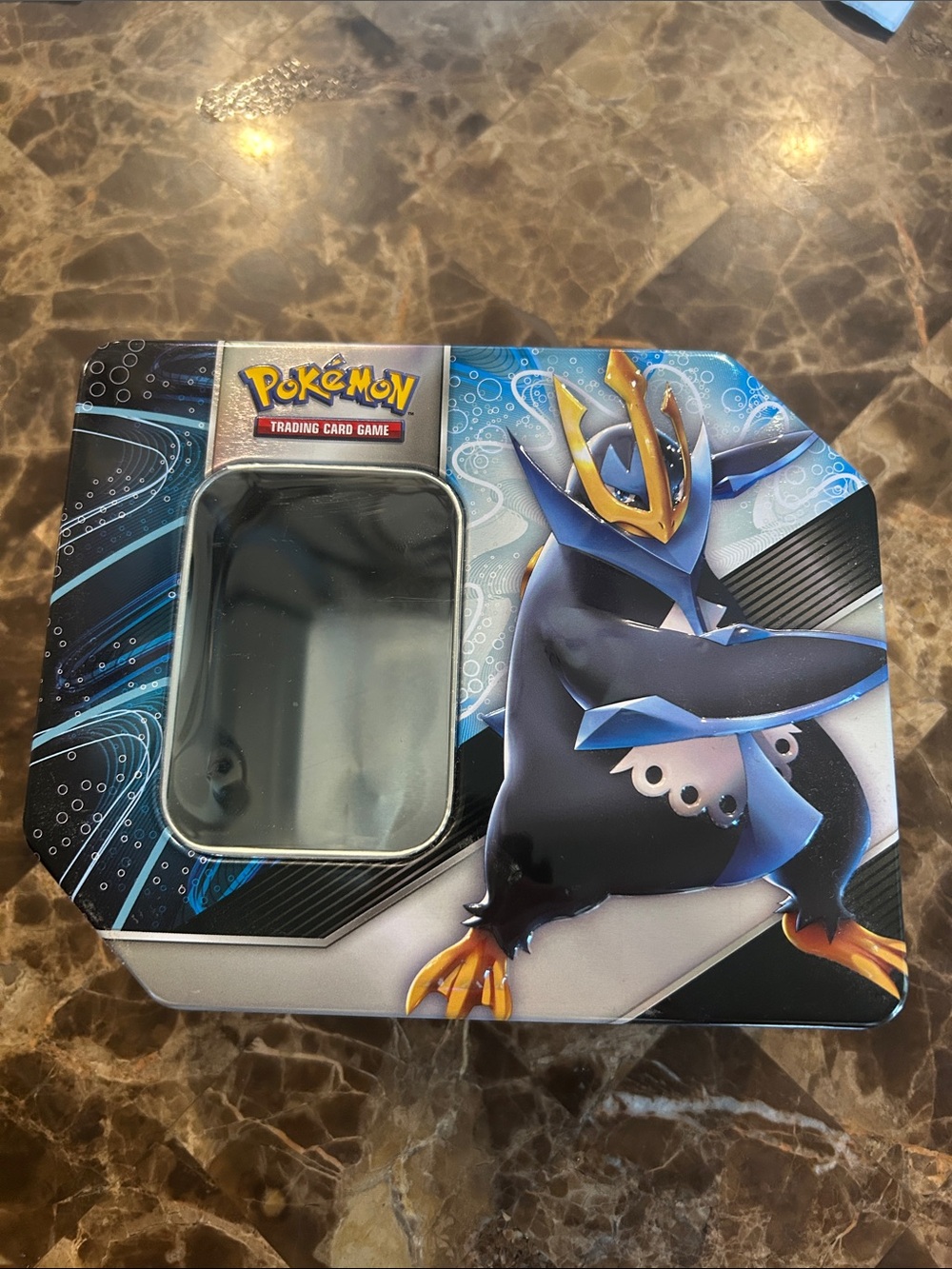 Pokemon TCG Empoleon-Tyranitar Tin